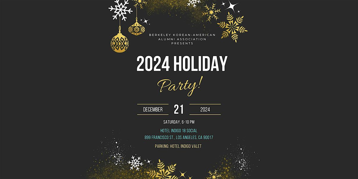 BKAA 2024 Holiday Party