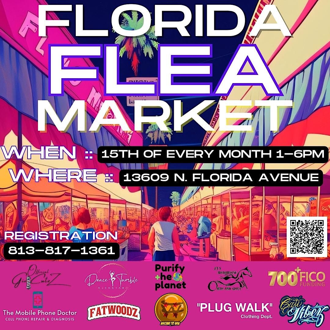 Florida Flea Market, JT's Roadhouse Bar, Tampa, 15 May 2023