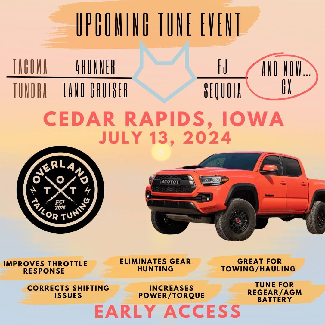 Cedar Rapids, Iowa - OTT Tune Event