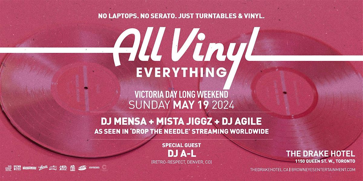 All Vinyl Everything - Victoria Day Long Weekend Edition