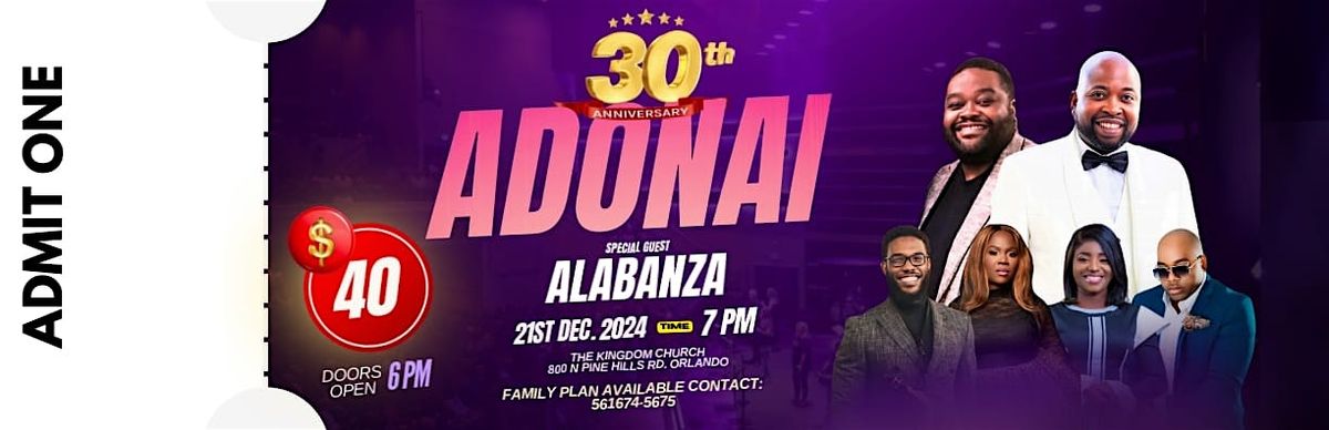 Adonai - Alabanza Concert