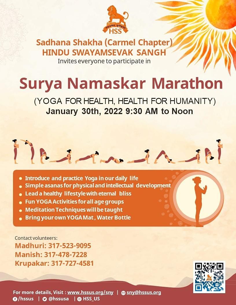 Surya Namaskar Marathon