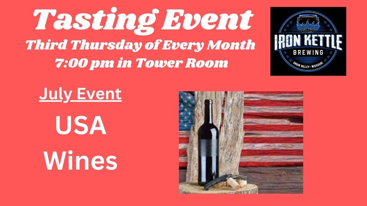 Tasting Event-USA Wines