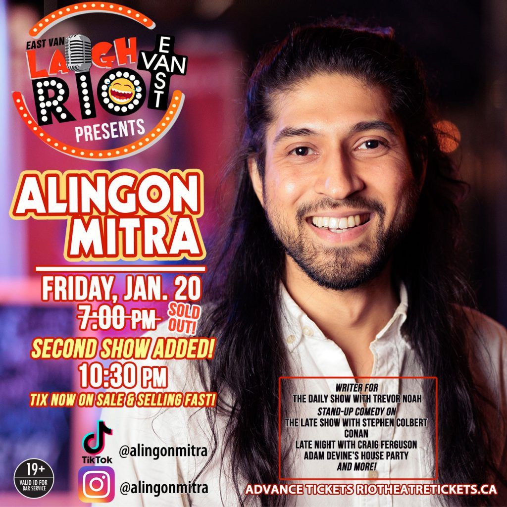 Alingon Mitra at Hyenas Comedy Night Club - Dallas