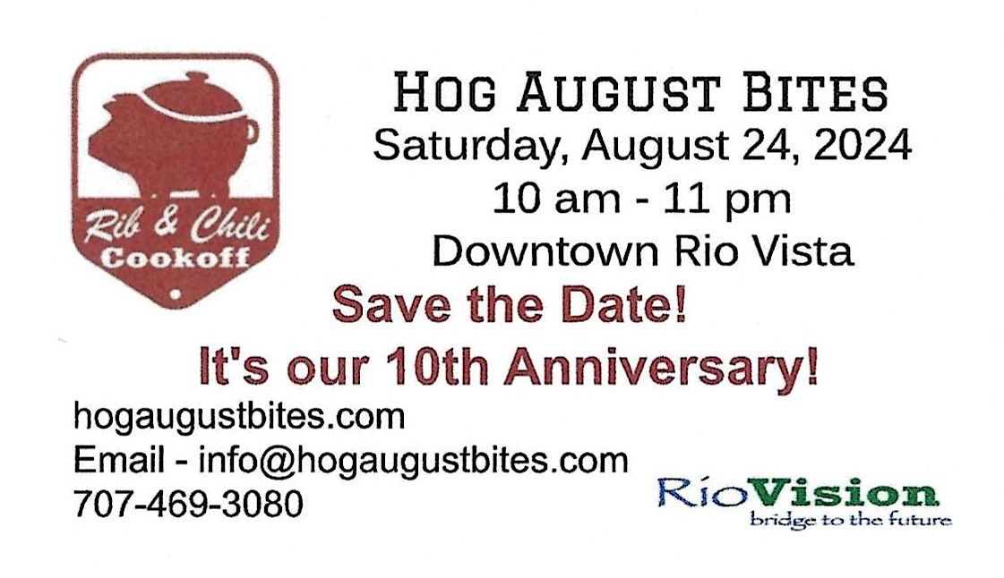 10th Annual Hog August Bites Rib & Chili Cookoff