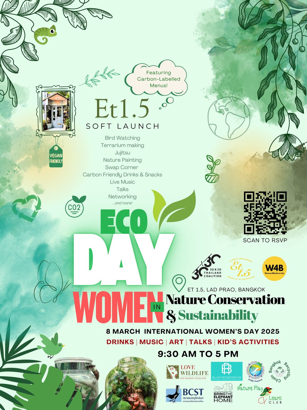 International Women's Day 2025: Eco-Networking Day & Sustainable Activities at ET1.5 - Open to all!