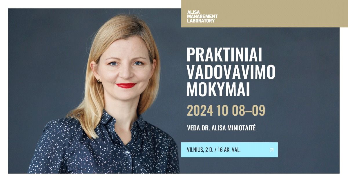 Praktiniai vadovavimo mokymai