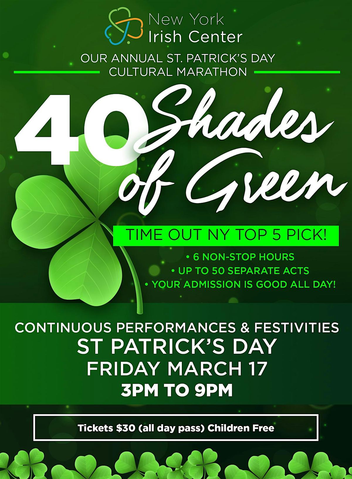 40 Shades of Green: New York's St. Patrick's Day Gathering