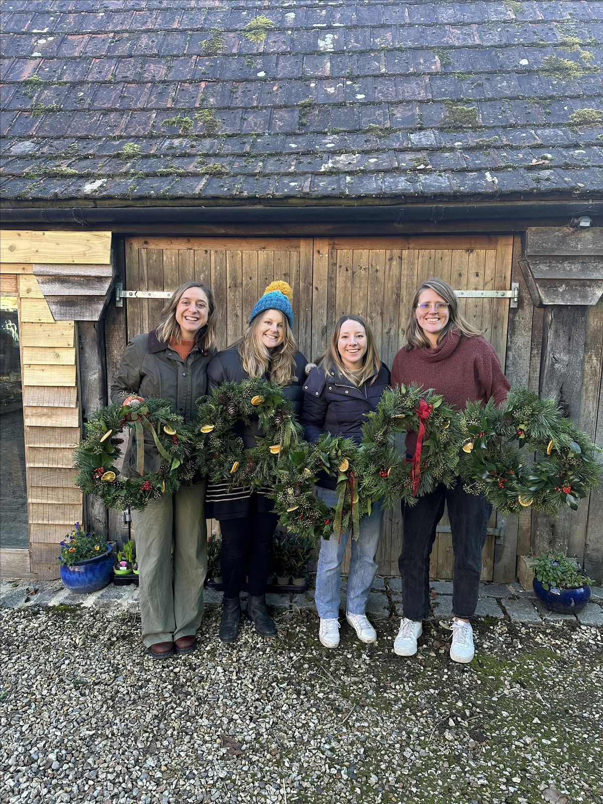 CHRISTMAS WREATH WORKSHOP : Sustainable, artisan wreath making experience