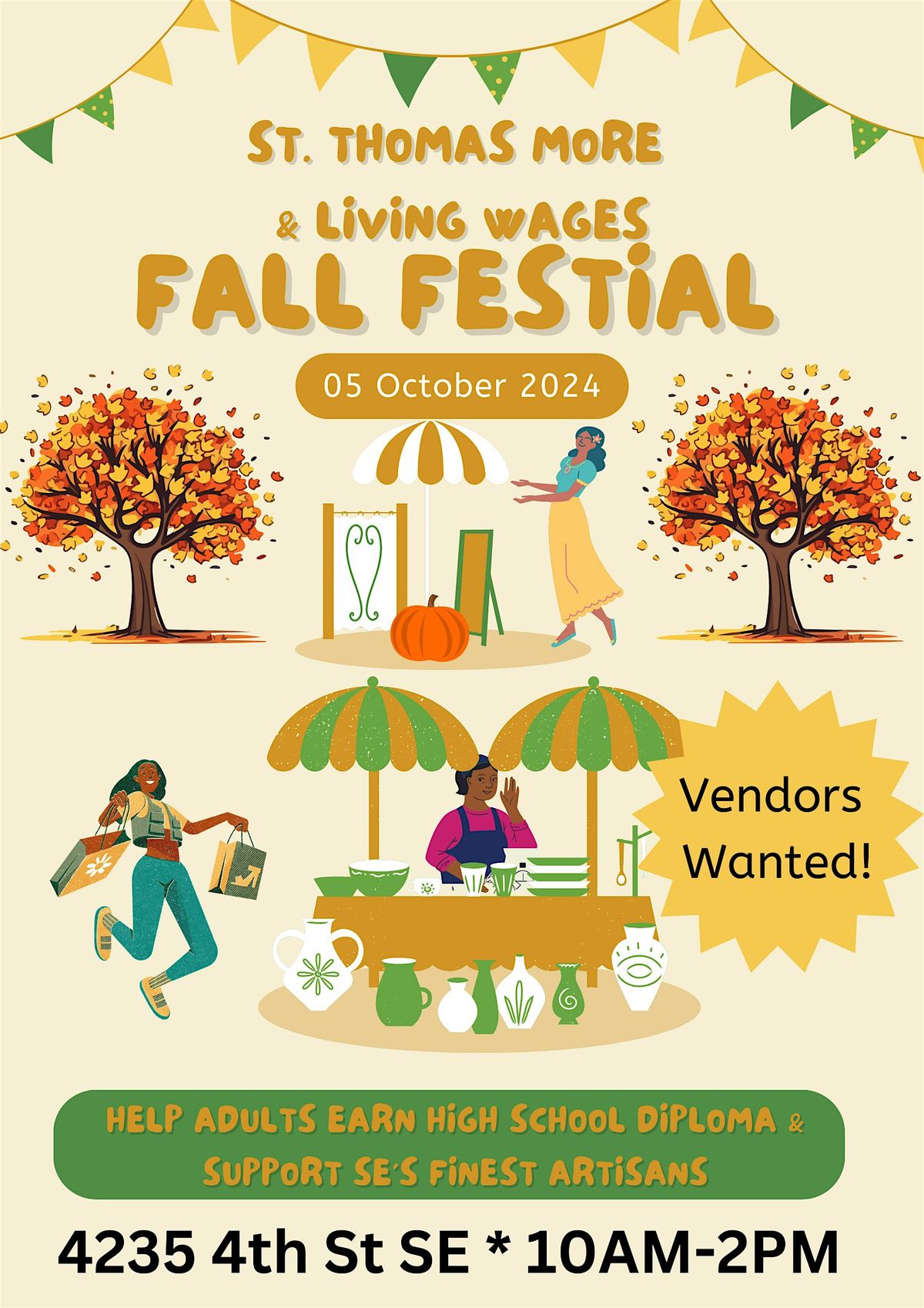 Living Wages and St. Thomas More Fall Festival