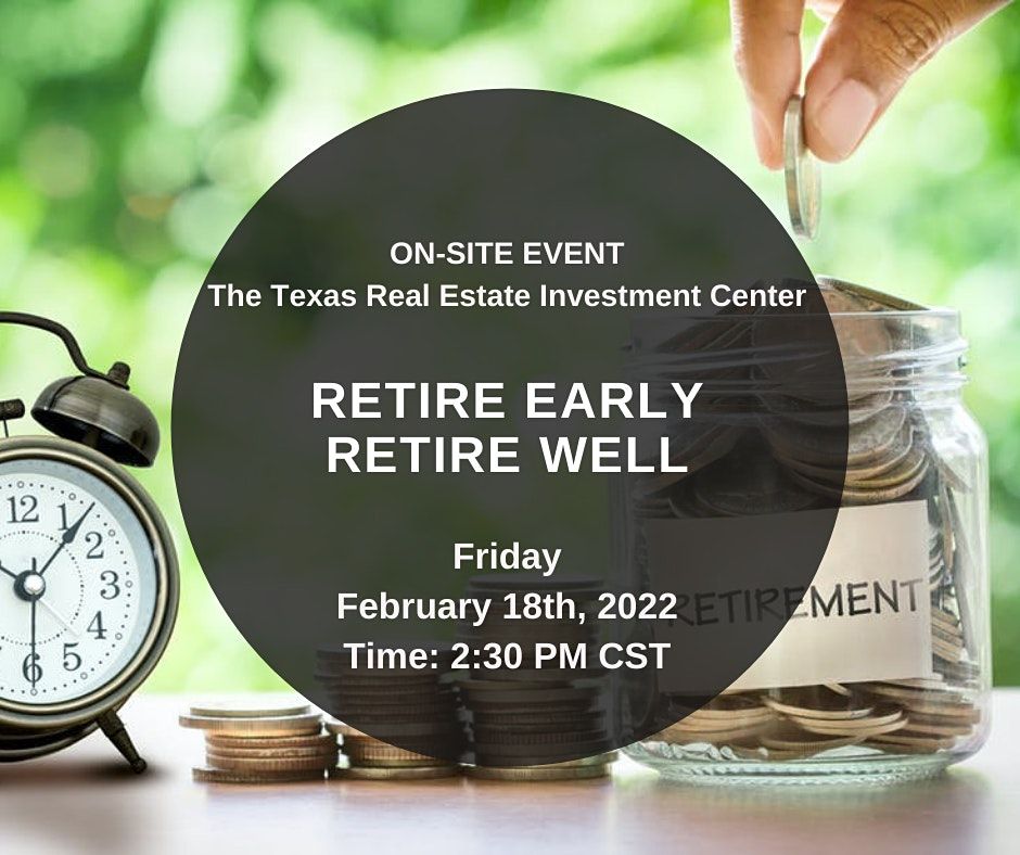 Real Estate Retirement Club (OnSite Event), The Texas Real Estate