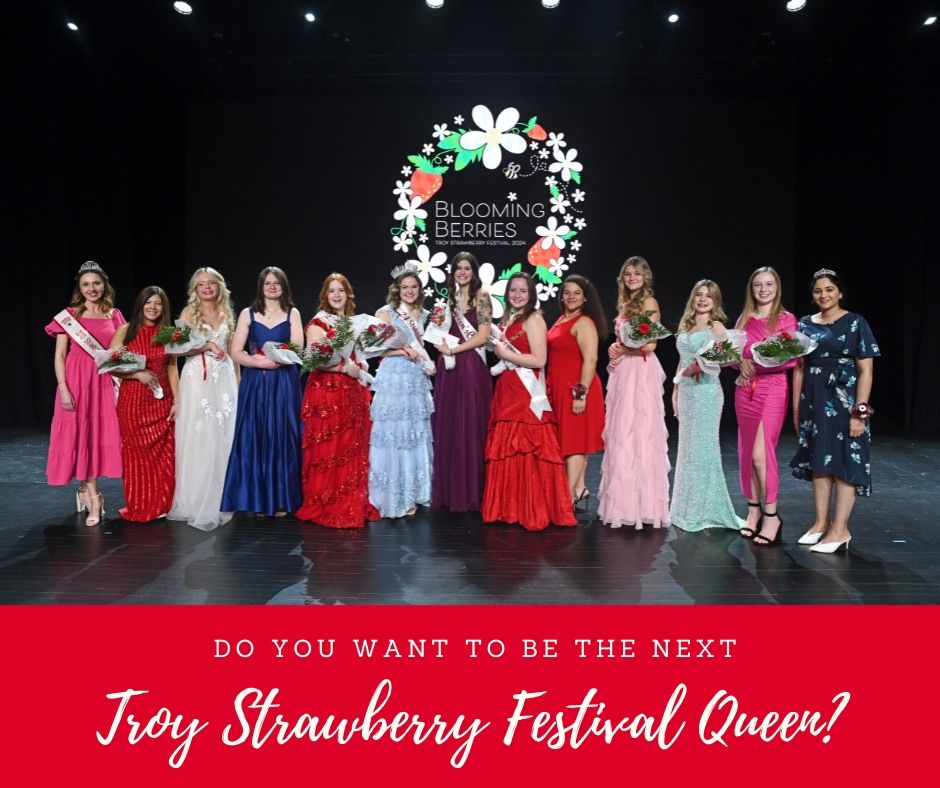 2025 Troy Strawberry Festival Queens Pageant