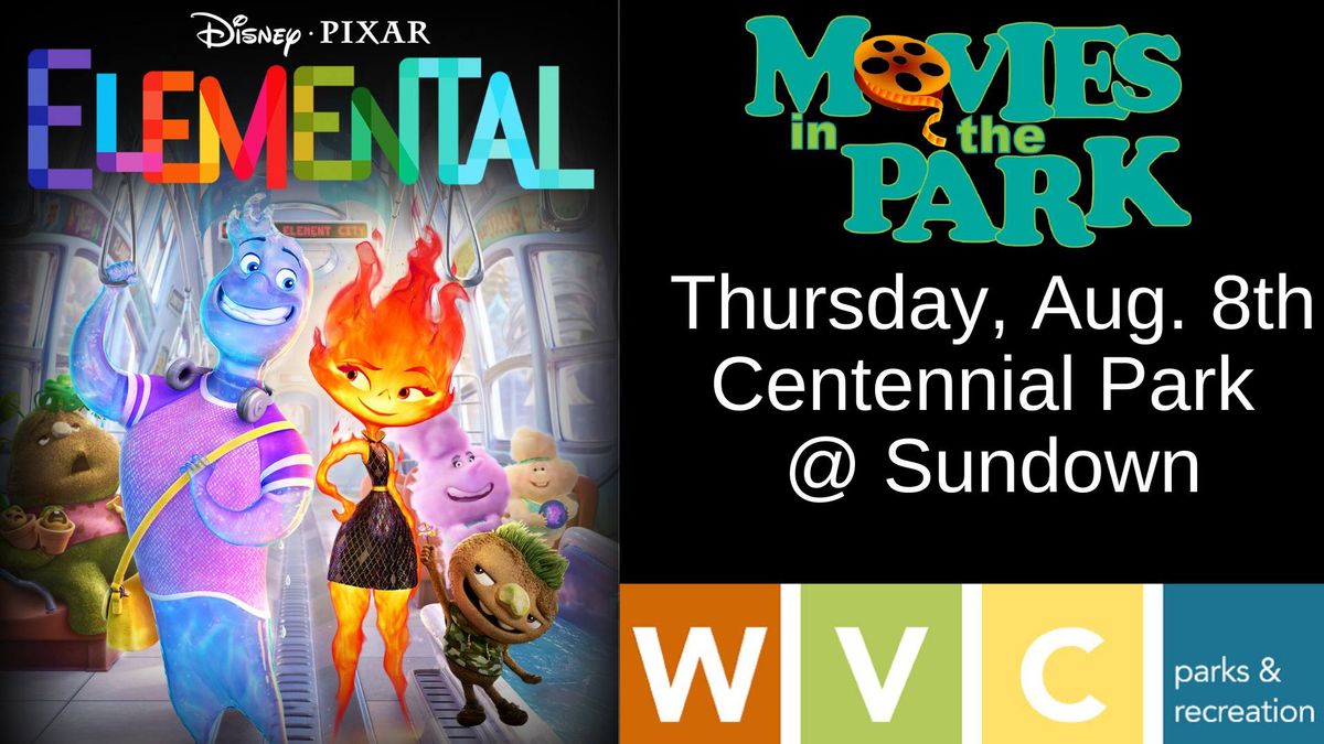 Free Movie in the Park-Elemental