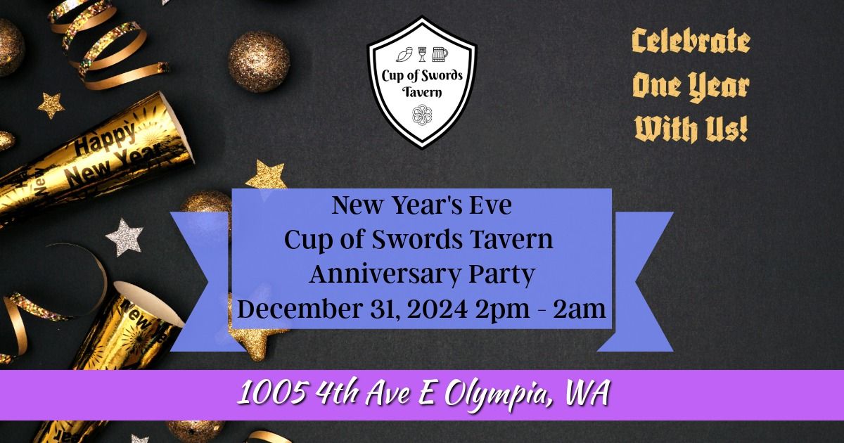 Cup of Swords Tavern Anniversary Party