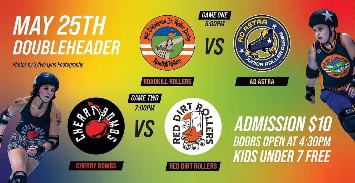 Roughneck Roller Derby May 25th Double Header