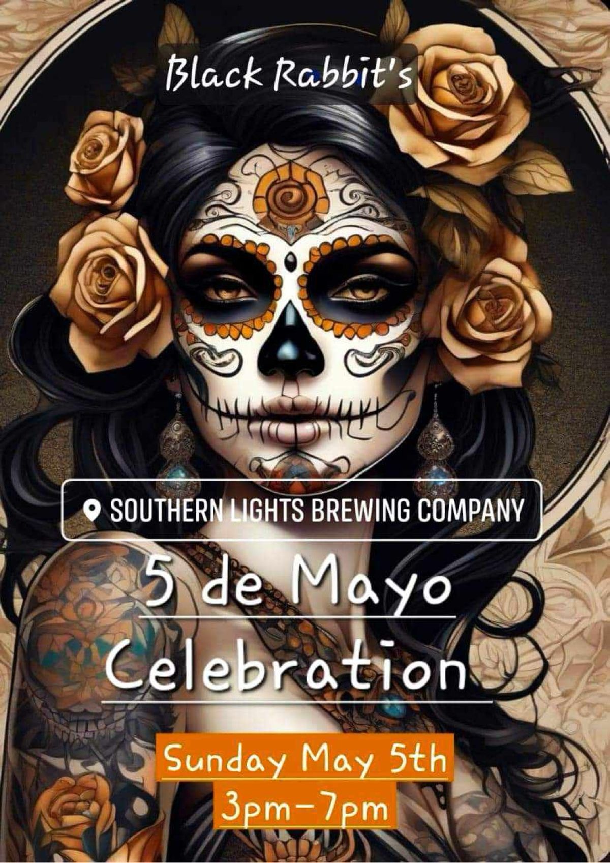 Cinco de Mayo w\/ Black Rabbit Catering & Ever Be Music at Southern Lights Brewing Co. - 5\/5\/24