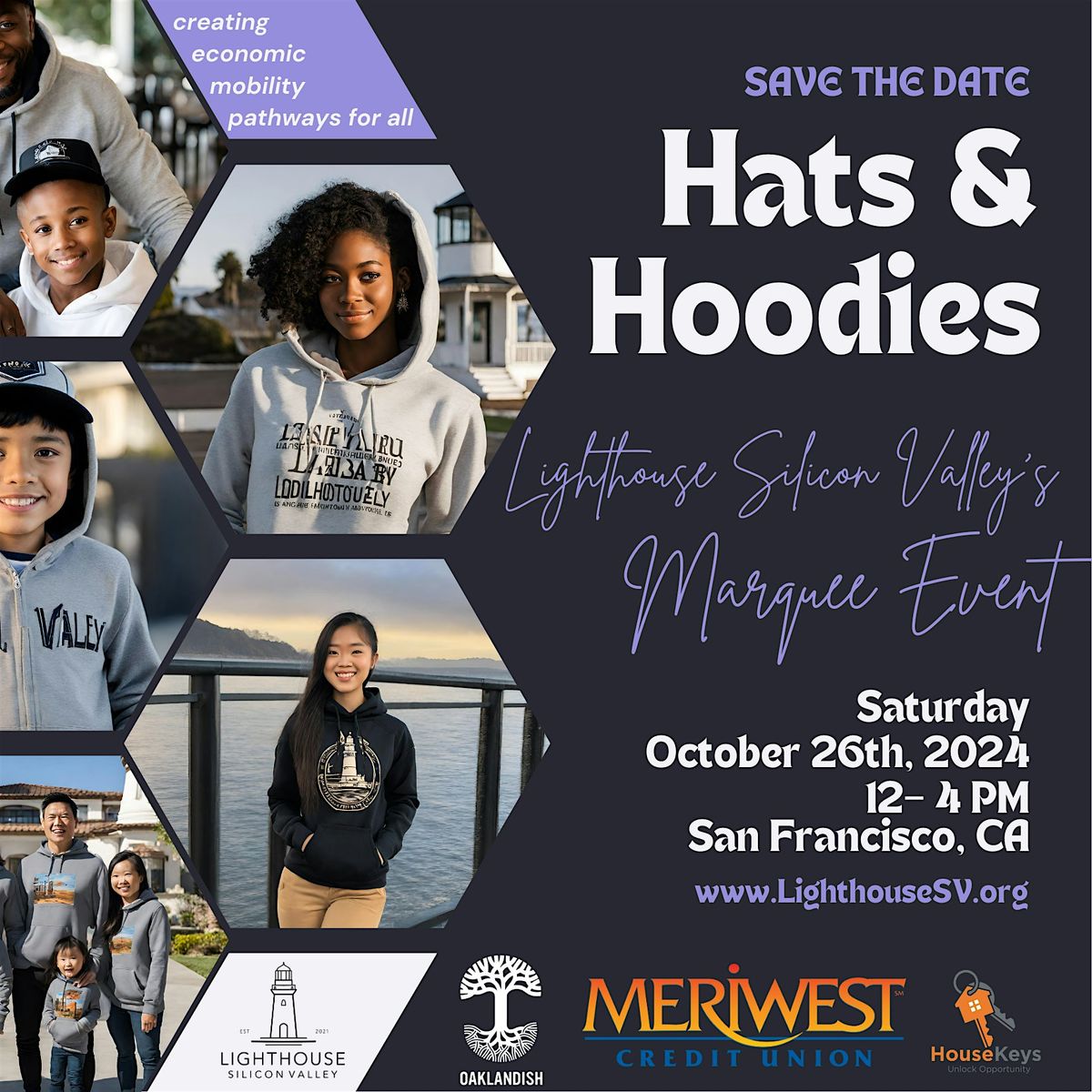 Hats & Hoodies - Lighthouse Annual Marquee Event