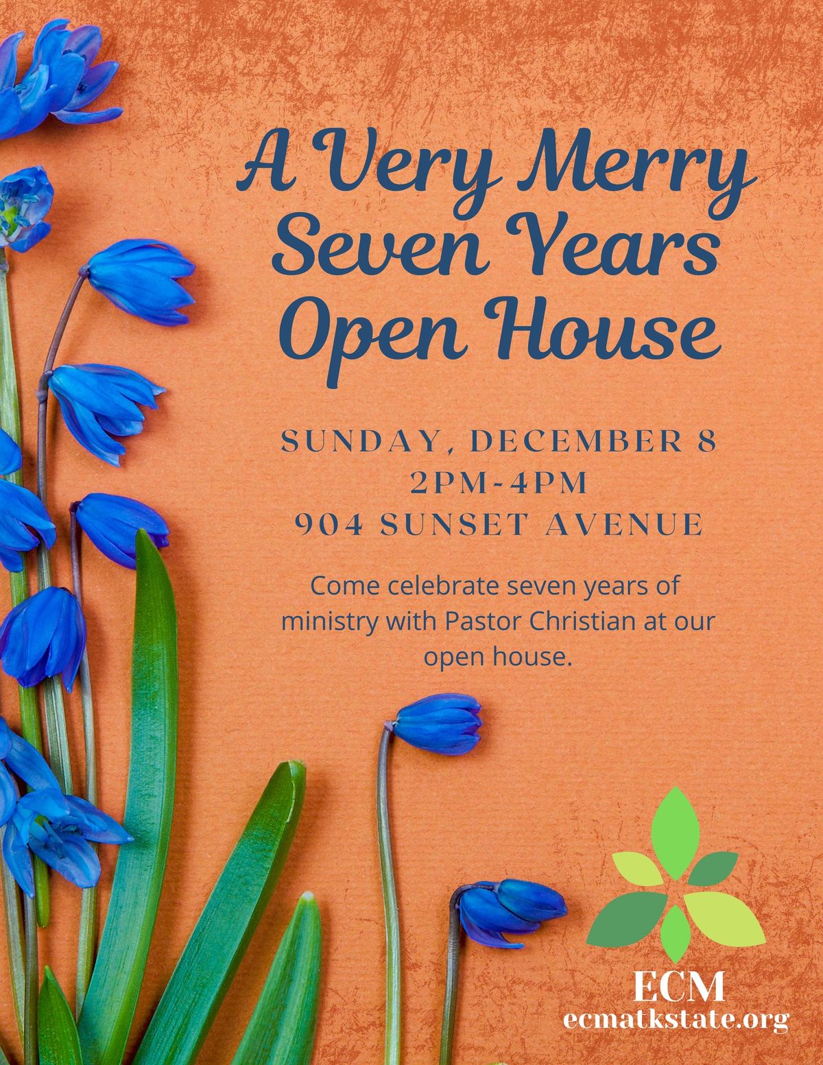 A Very Merry Seven Years Open House for Pastor Christian