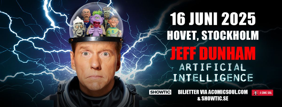 Jeff Dunham - Artificial Intelligence Tour | Hovet, Stockholm | June 16, 2025 