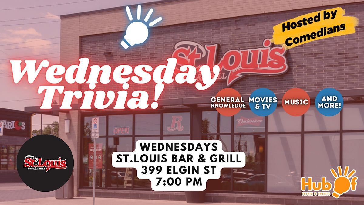 Wednesday Trivia at St.Louis Bar and Grill (Elgin)