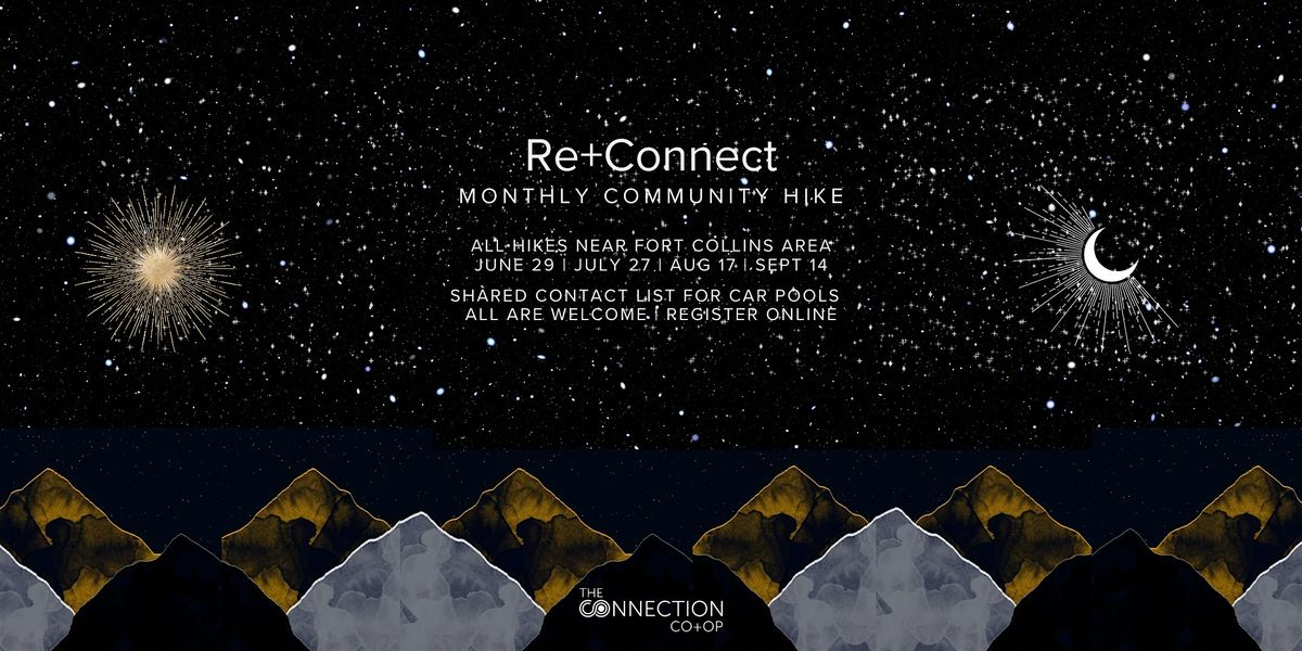 The Connection Co+Op's Re+Connect Monthly Community Hike