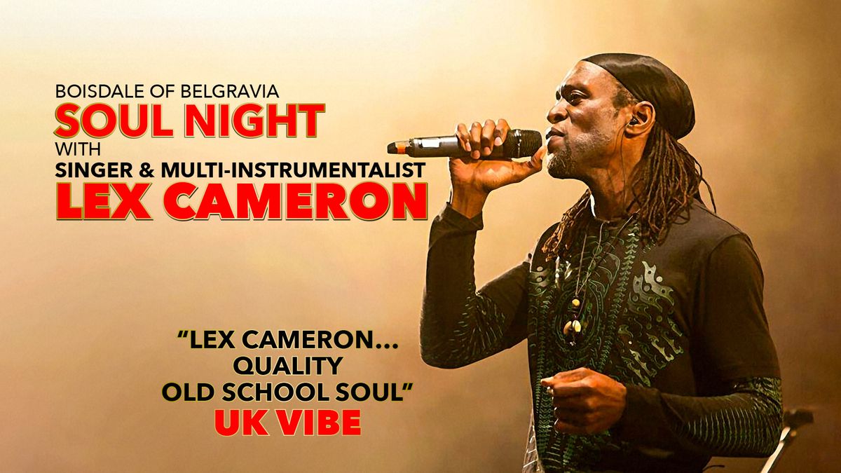 Lex Cameron | Soul & RnB