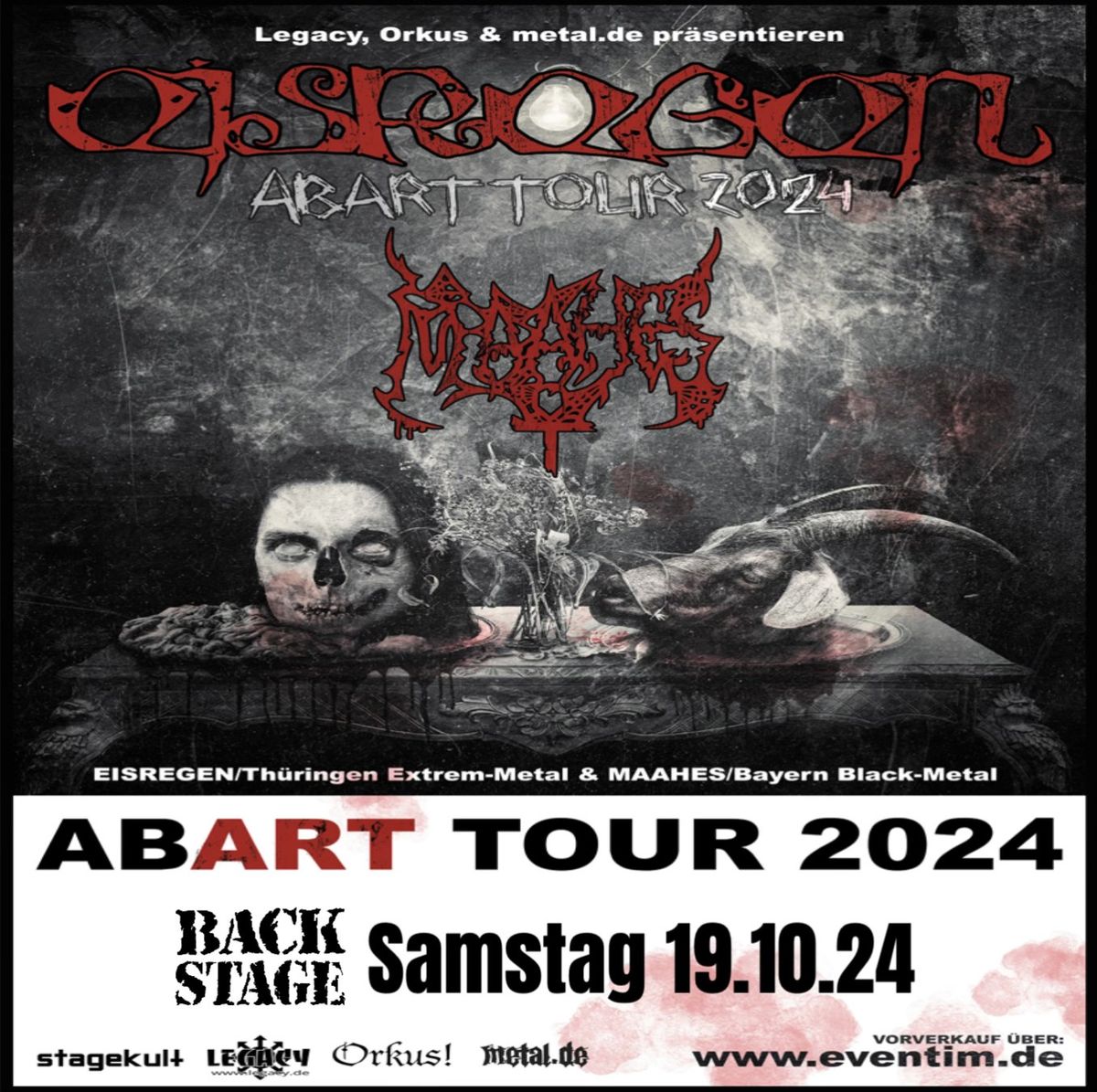 EISREGEN | ABART TOUR 2024 | BACKSTAGE M\u00dcNCHEN 