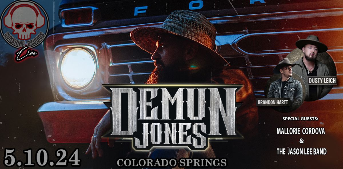 Demun Jones with Brandon Hartt at Sunshine Studios Live (CO Springs) 