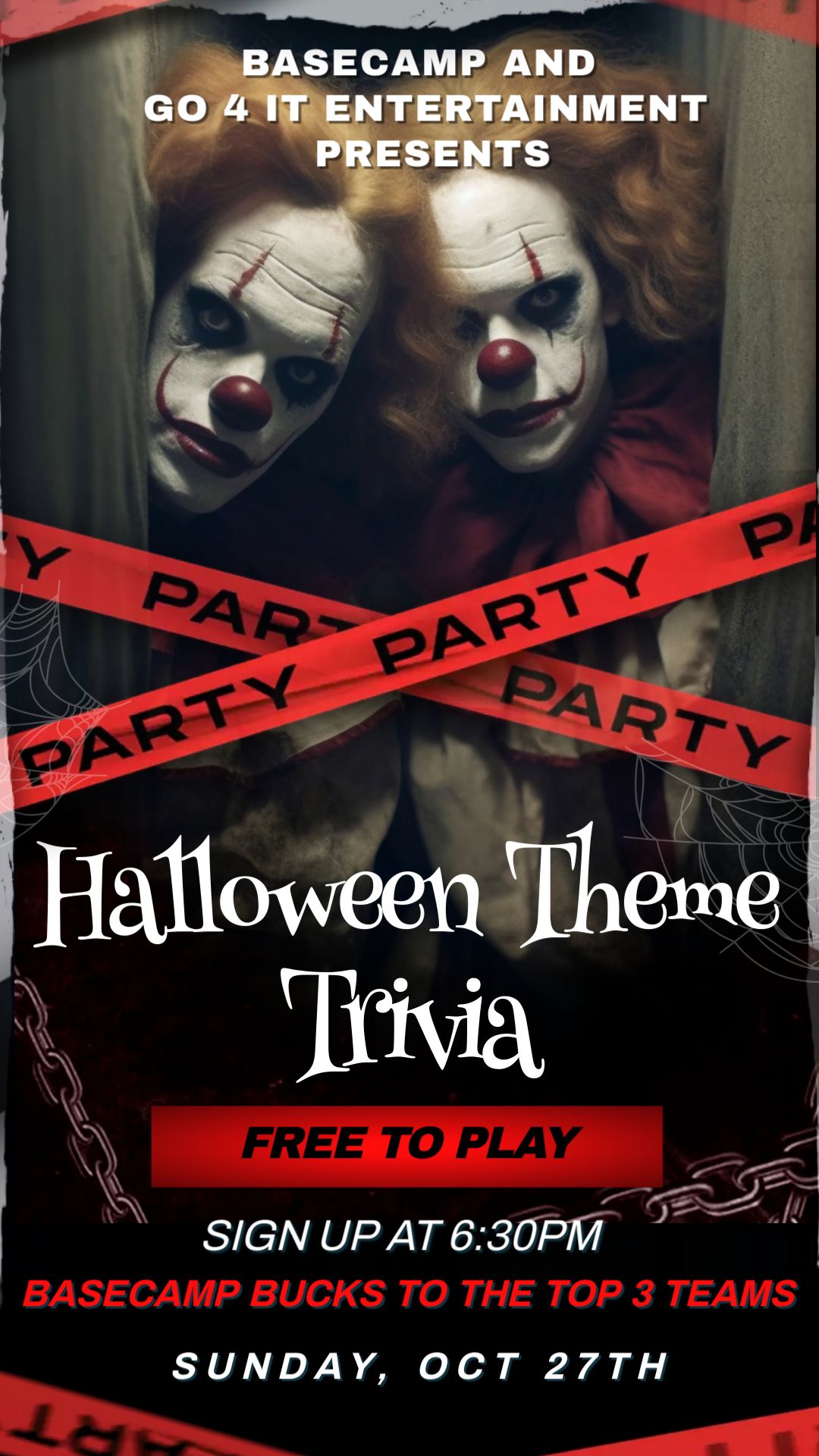 Halloween Theme Trivia at Basecamp