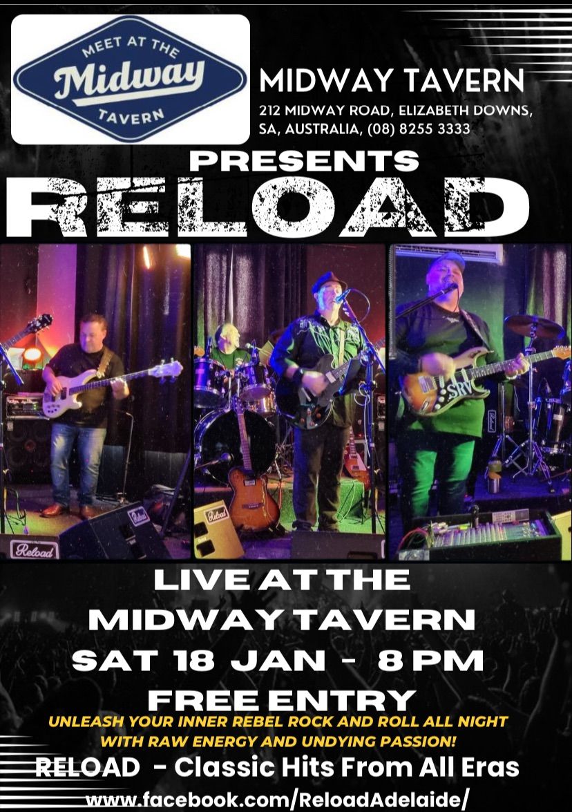  "Reload" is Back at the Midway Tavern!