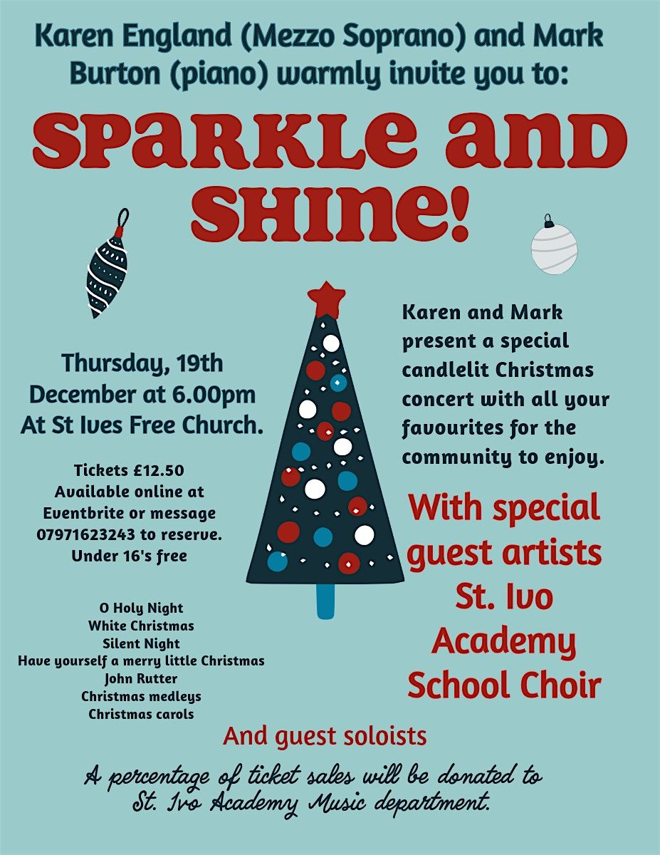 Sparkle and Shine Christmas concert