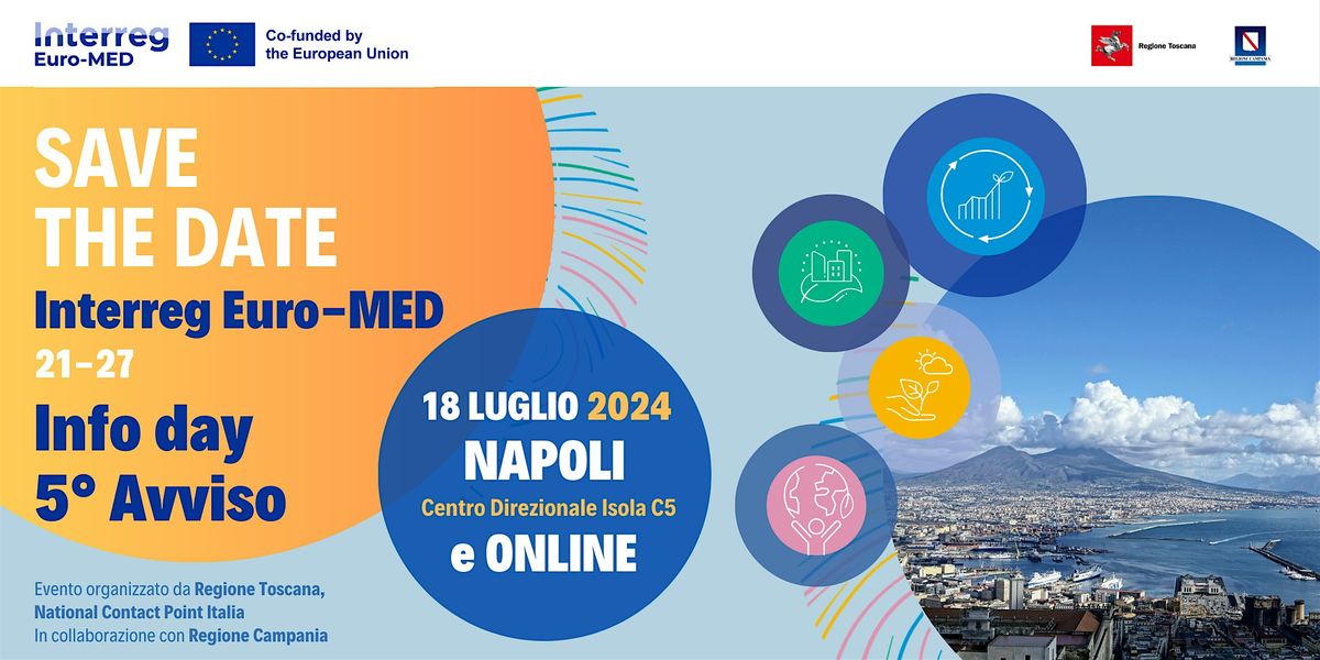 Euro-MED Info Day Italia 5\u00b0 Avviso
