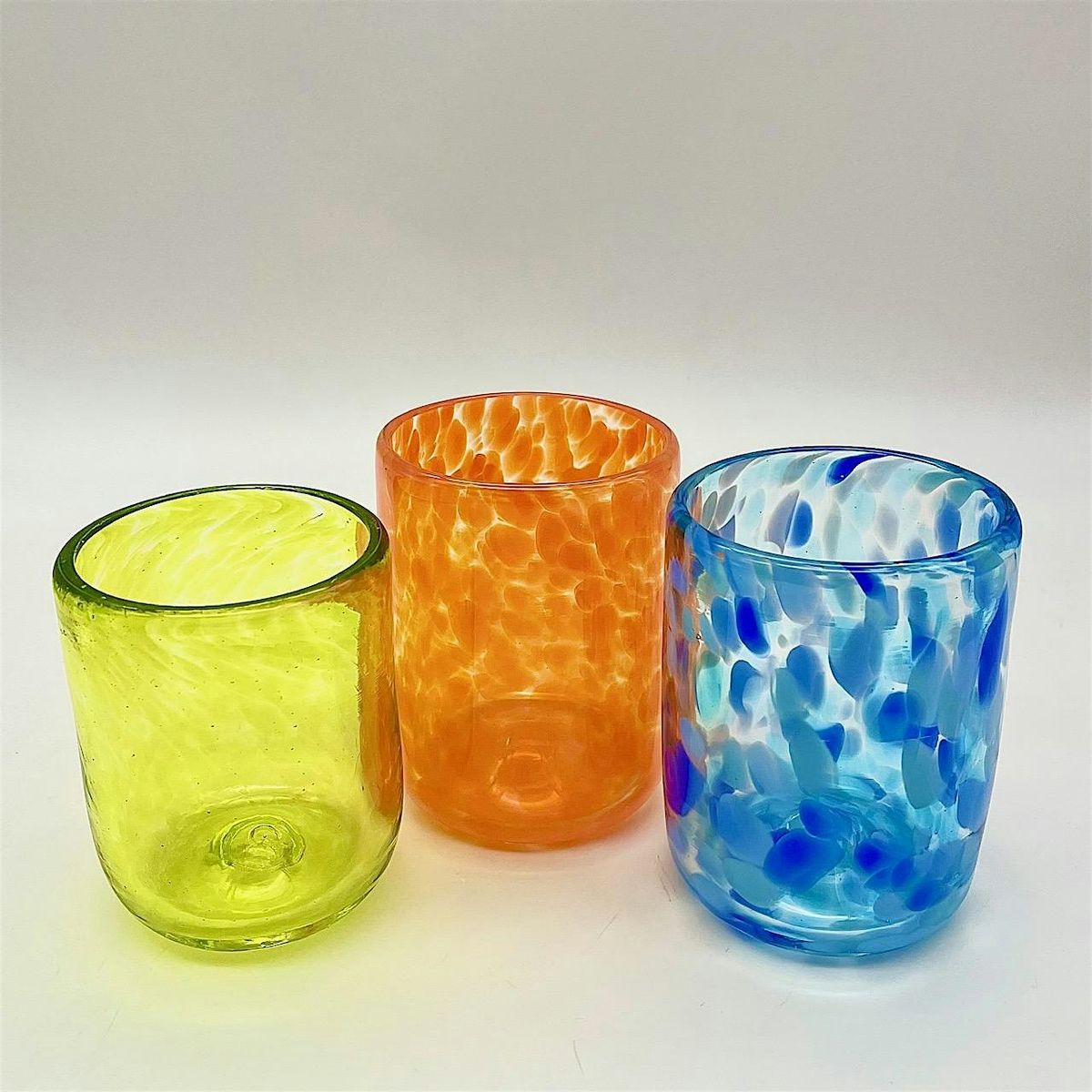 A Toast!! with your own Blown Glass!  It's all about you today.