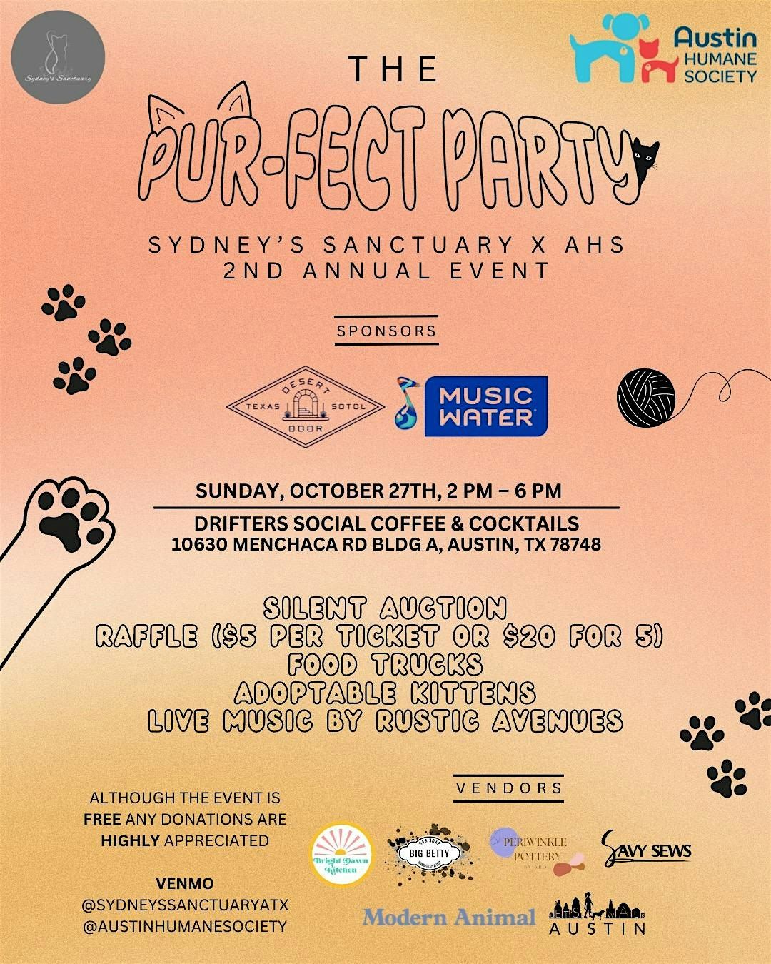 Pur-fect Party hosted by Sydney\u2019s Sanctuary