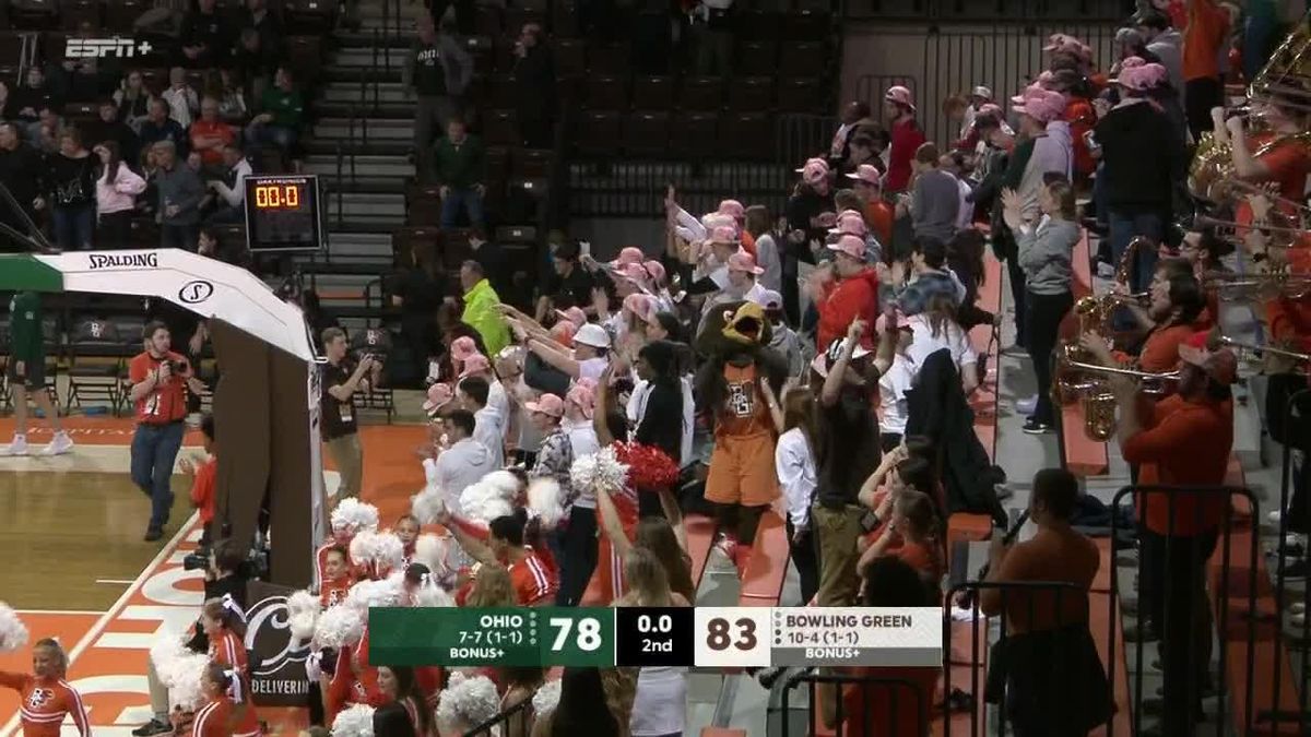 Bowling Green Falcons at Ohio Bobcats Mens Basketball at Ohio Convocation Center