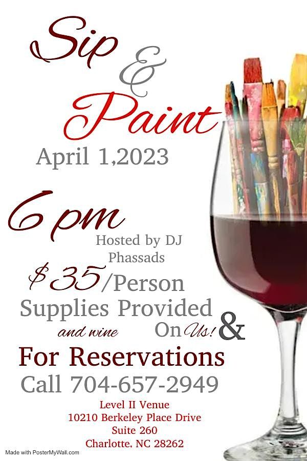 Queen City Sip and Paint