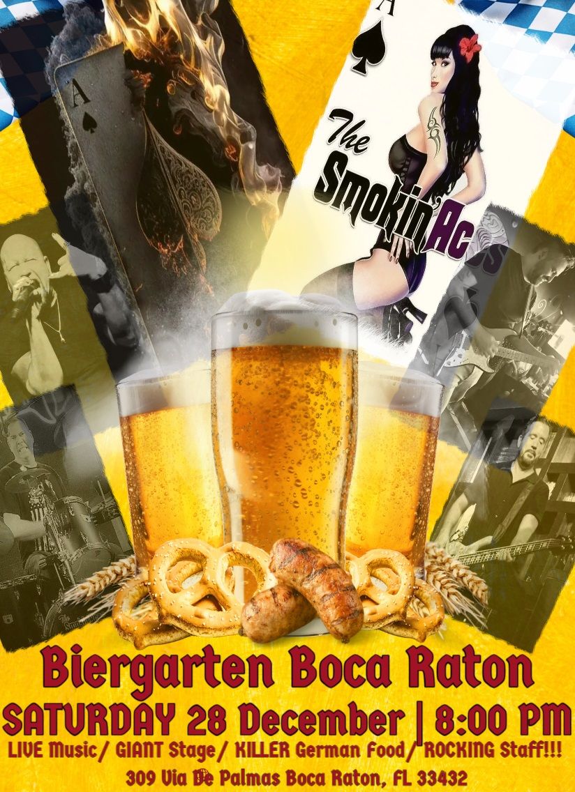 The Smokin' Aces - LIVE @ Biergarten Boca Raton \ud83e\udd18\ud83c\udffb\u2660\ufe0f\ud83e\udd18\ud83c\udffb