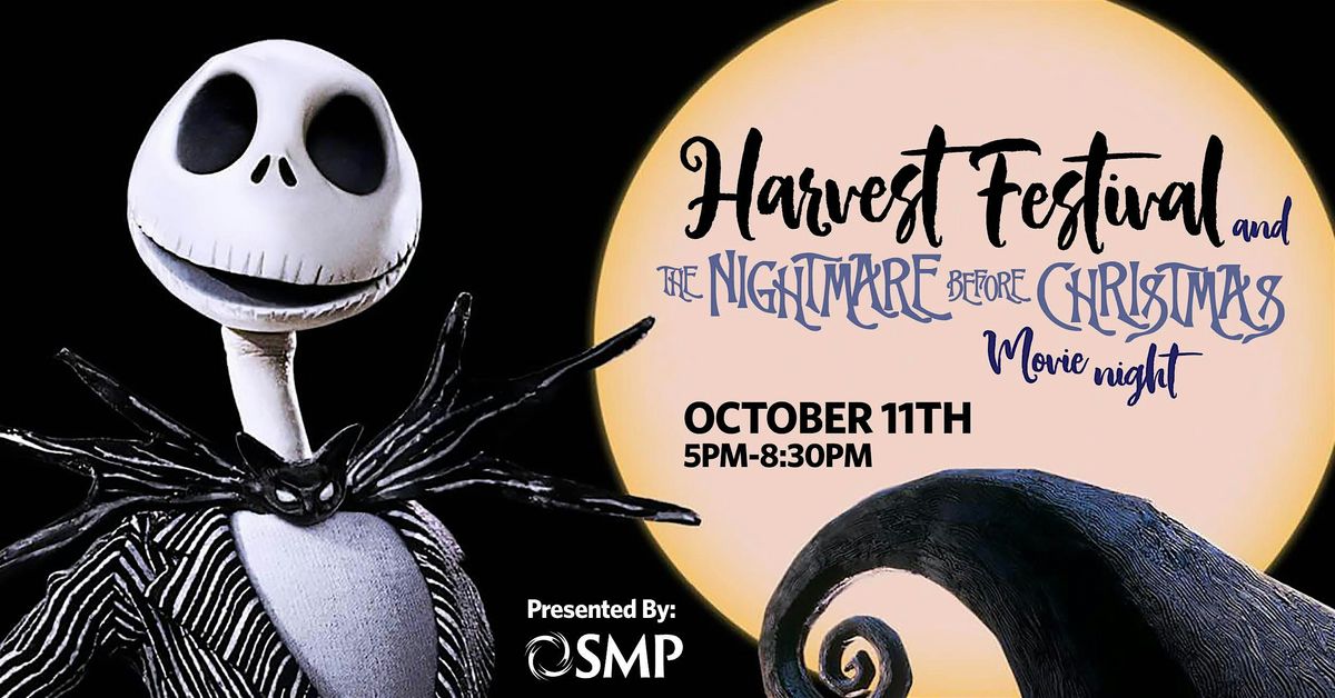 Harvest Festival and The Nightmare Before Christmas Movie Night