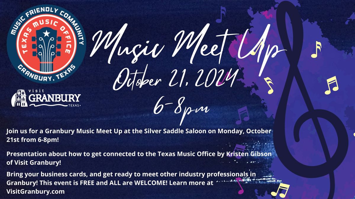 Granbury Music Friendly Community - Music Meet Up