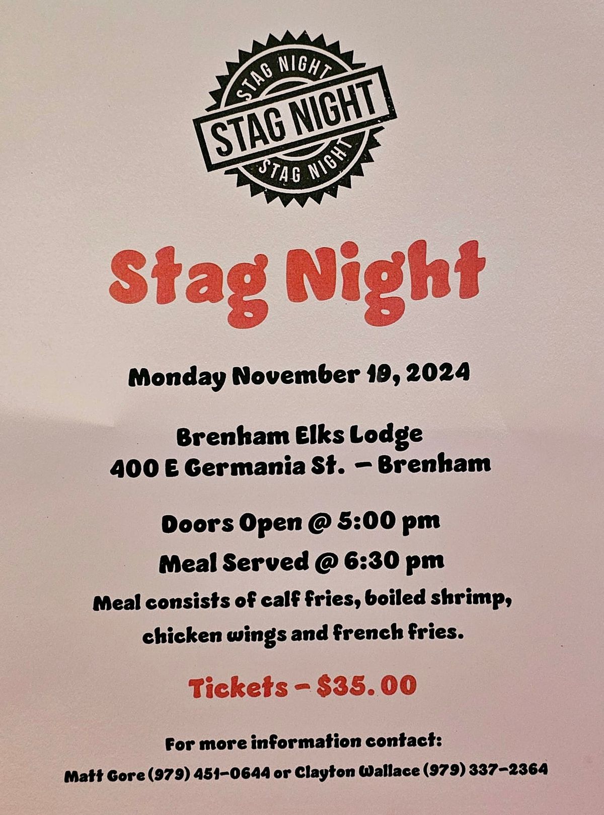 Stag Night