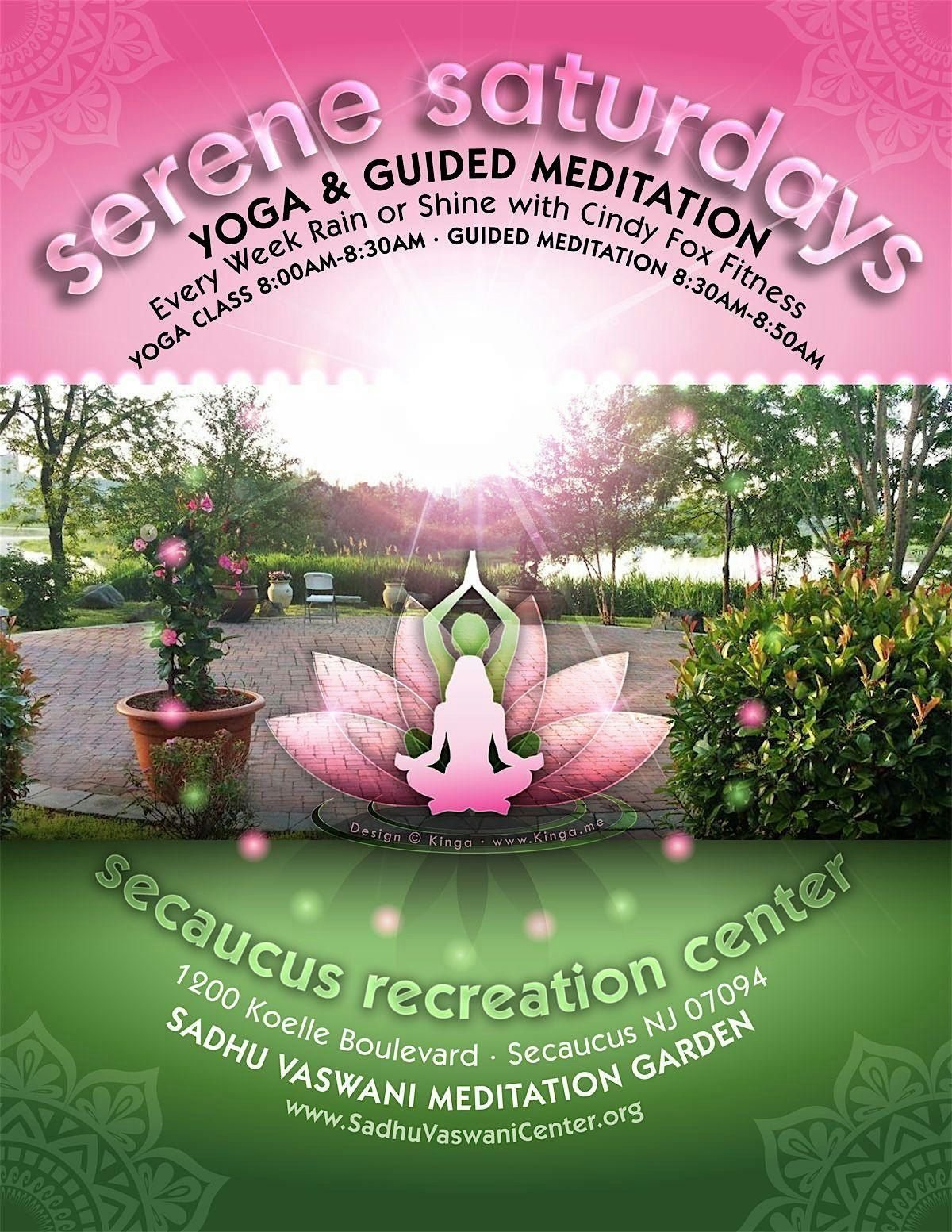 Serene Saturday's Yoga Sessions in New Jersey