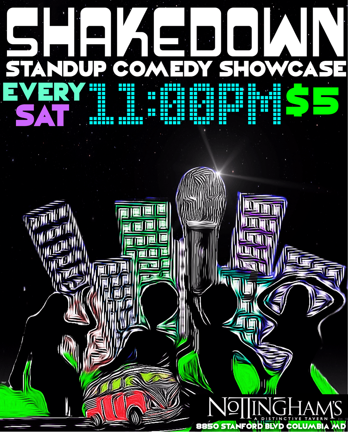 SHAKEDOWN Standup Comedy Showcase(Late Night)