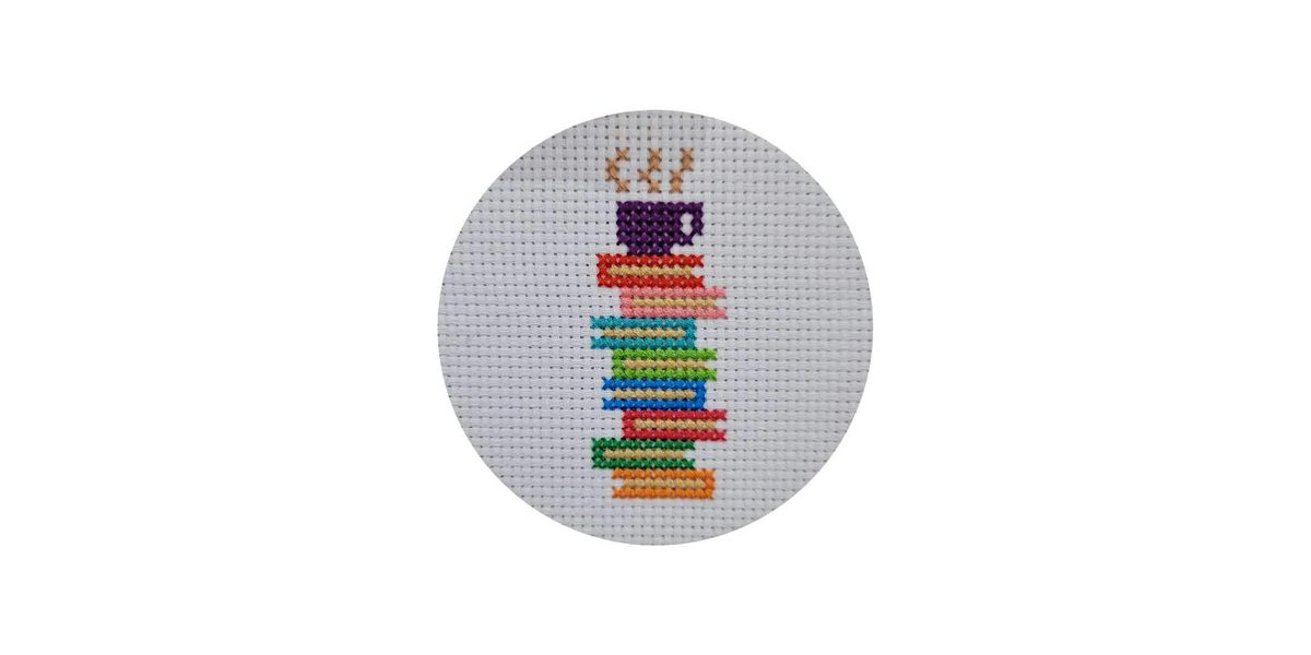 Book Lovers Cross Stitch Class