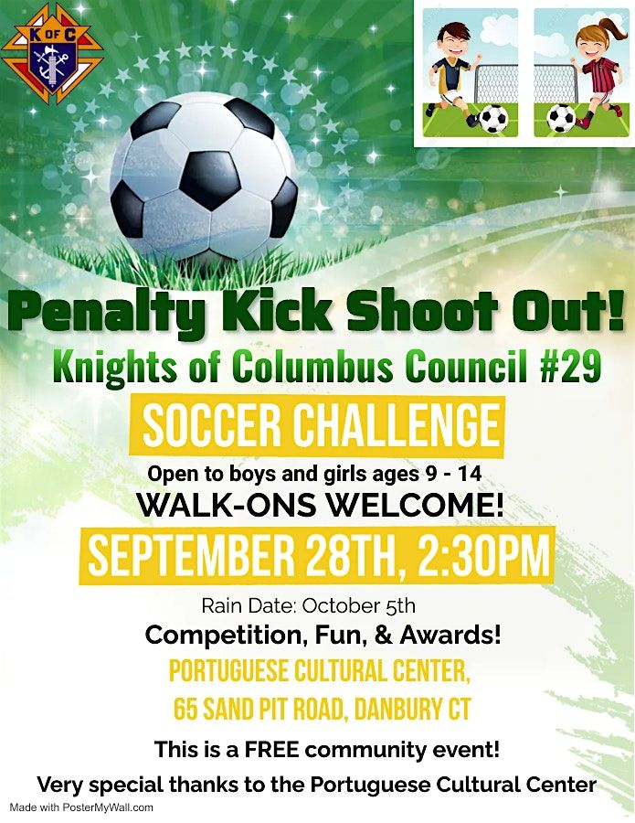 Knights of Columbus Council #29 Youth Soccer Challenge