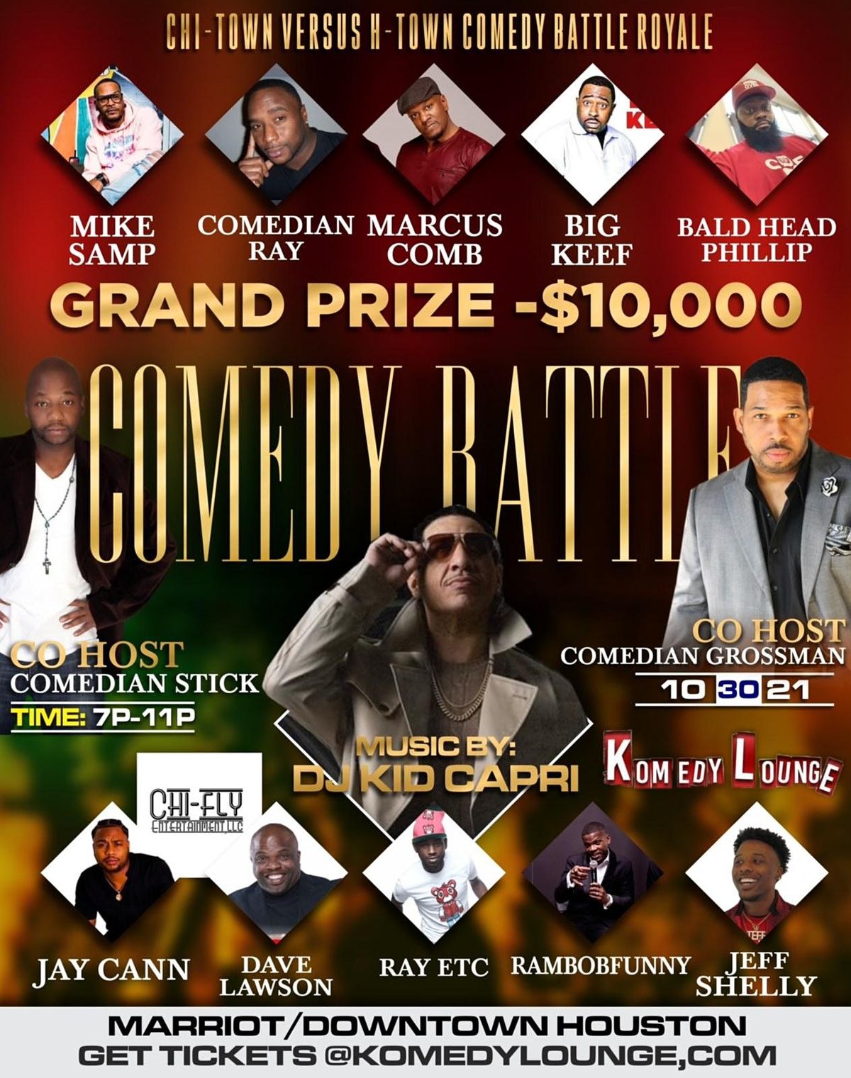 Chi-Town vs H-Town Comedy Battle Royale