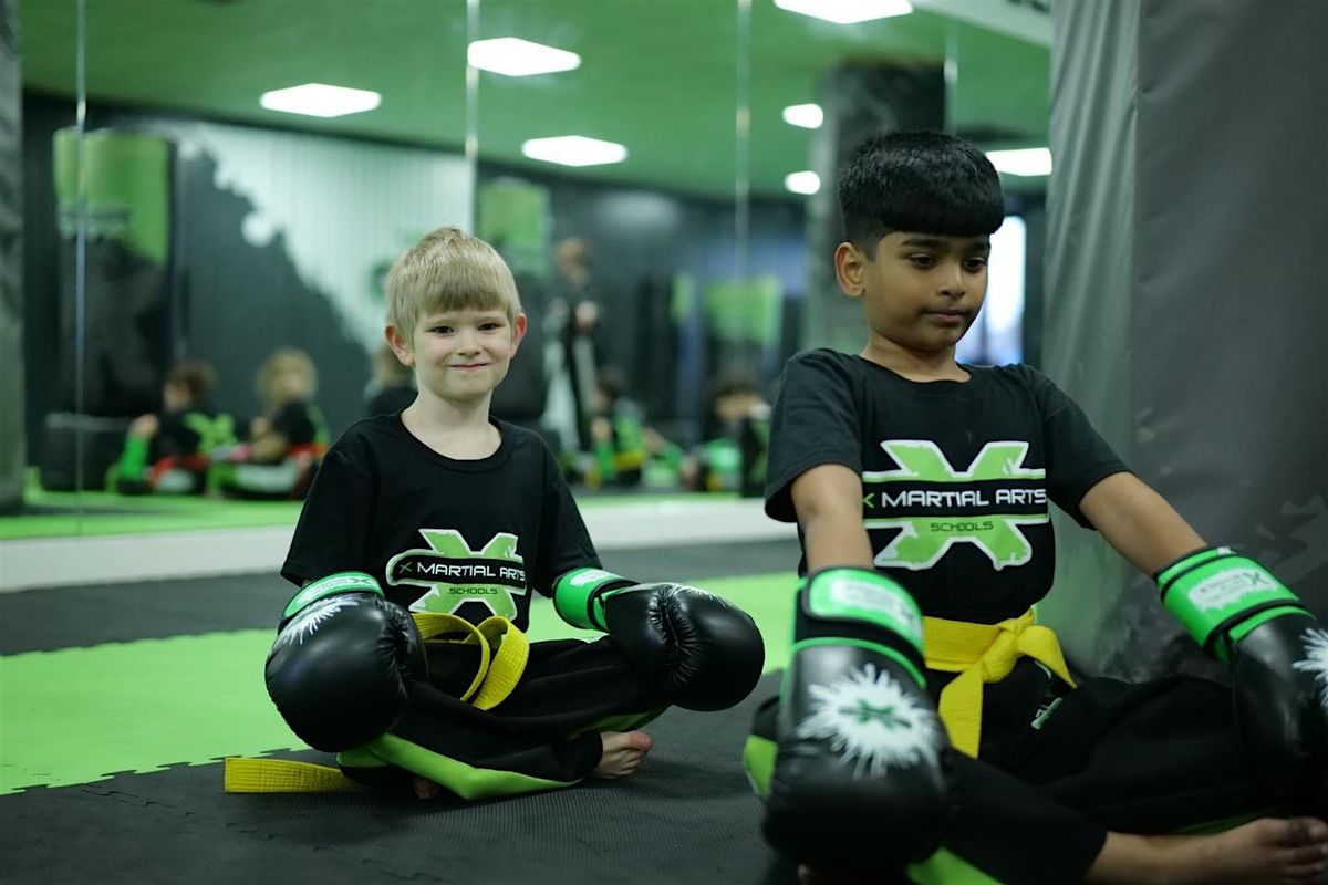 Free Trial Martial Arts Class for 6-11 year olds