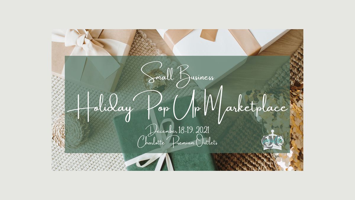 Small Business Holiday Pop Up Marketplace