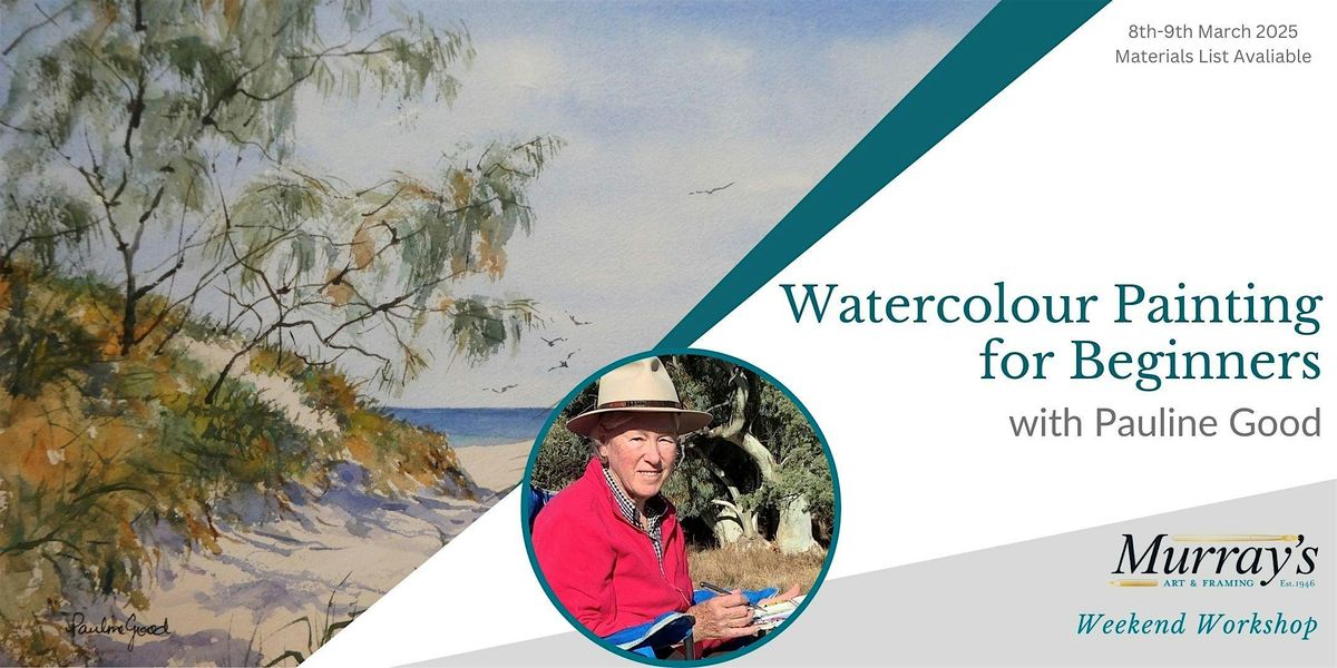 Watercolour Painting for Beginners with Pauline Good (2 days)