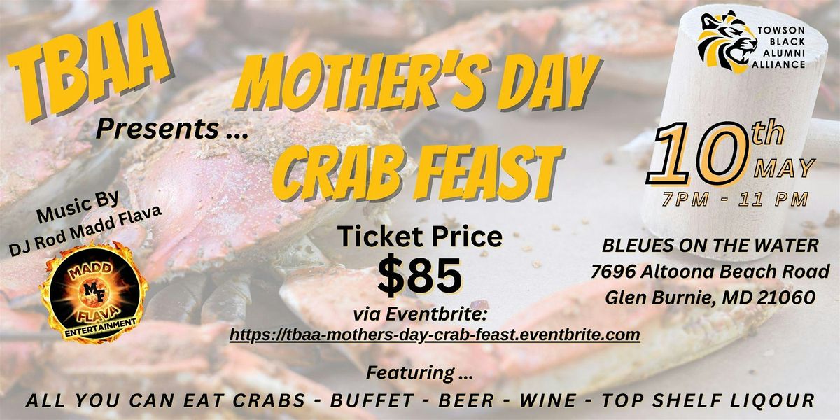 TBAA Mother's Day Crab Feast