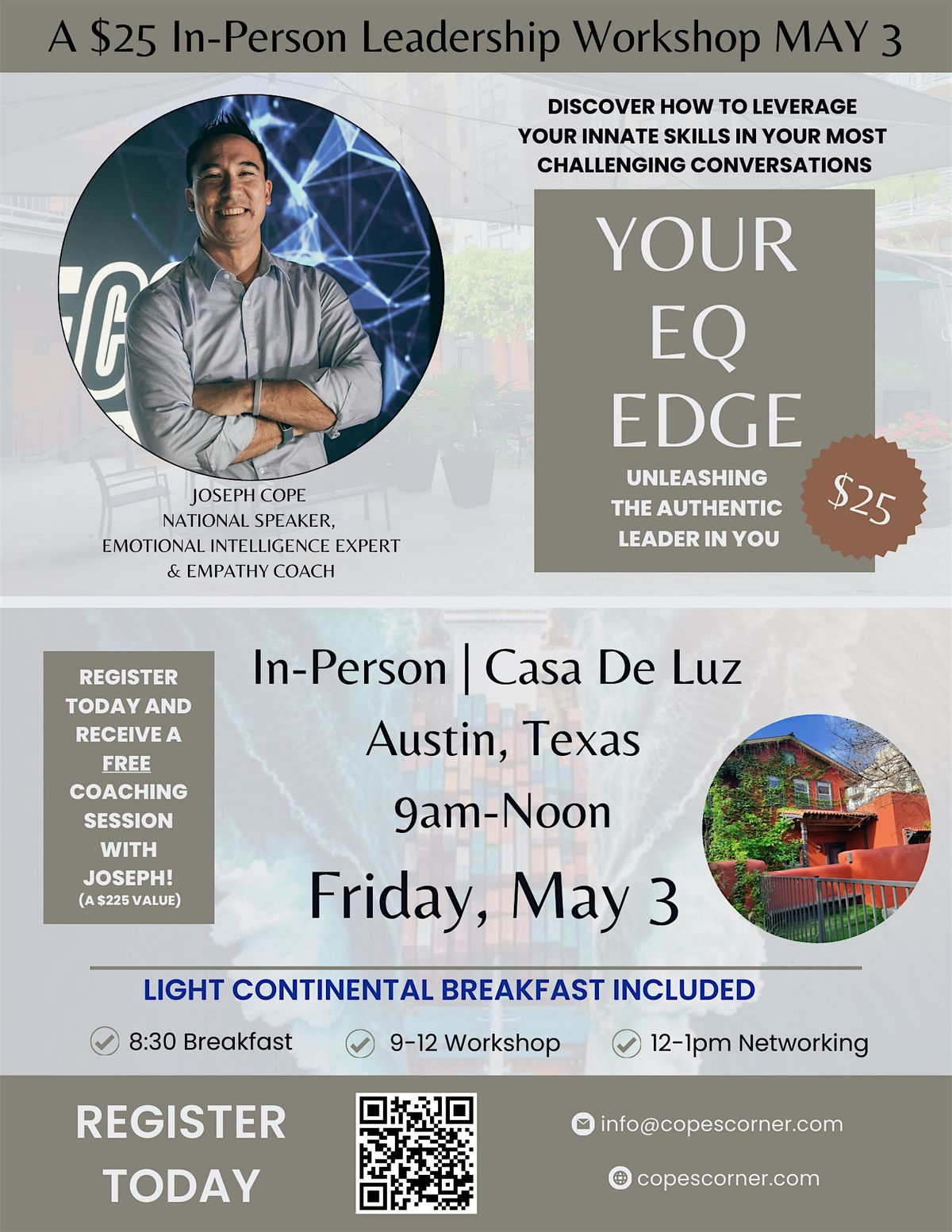 Leadership Workshop - Your EQ Edge: Unleashing the Authentic Leader in You